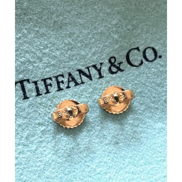 Tiffany & Co. 18k Yellow Gold Elsa Peretti Elongated Teardrop Dangle Earrings - Picture 12 of 12